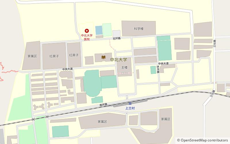 North University of China location map