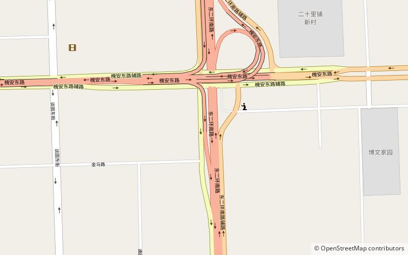 Yudong Subdistrict location map