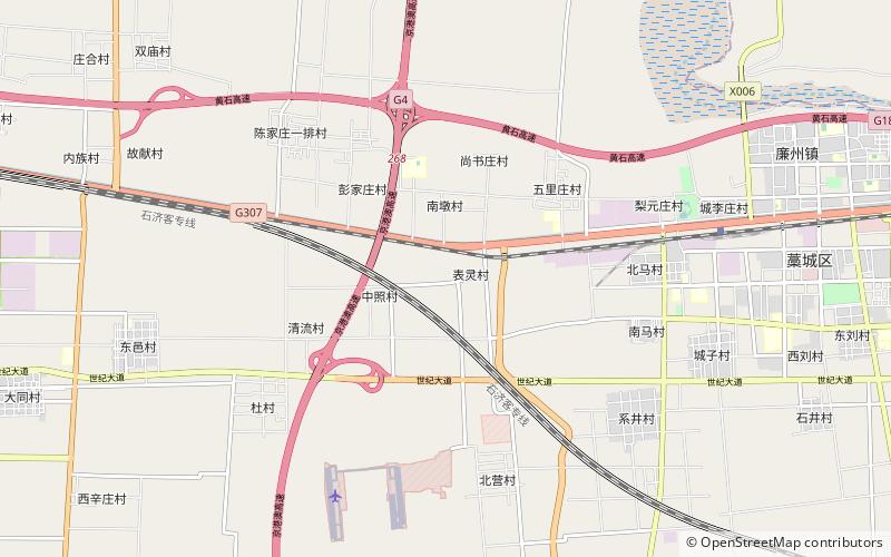 tiantai temple gaocheng location map