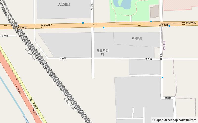 Yuandong Subdistrict location map