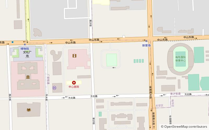 Hebei Museum location map