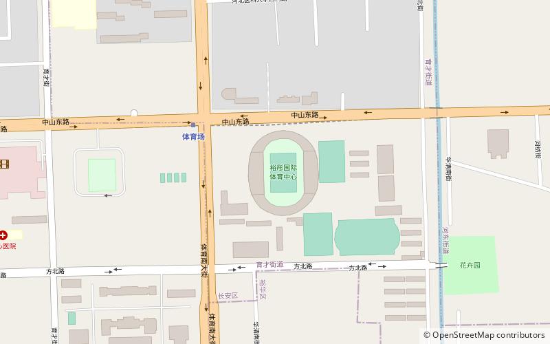 Yutong International Sports Center location map