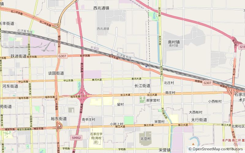 changjiang subdistrict shijiazhuang location map