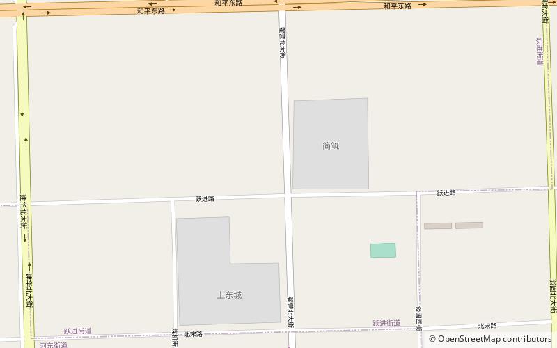 yuejin subdistrict shijiazhuang location map