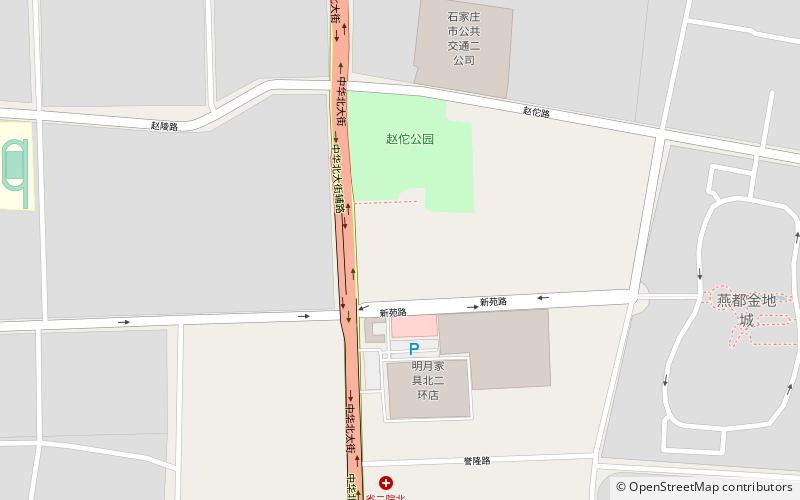 zhaolingpuxi shijiazhuang location map