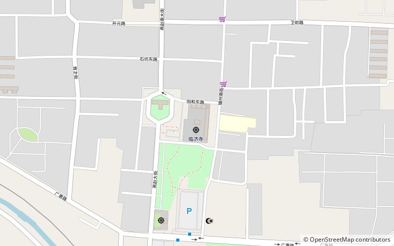 Linji Temple location map