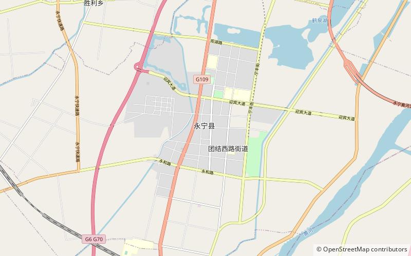 Yongning location map
