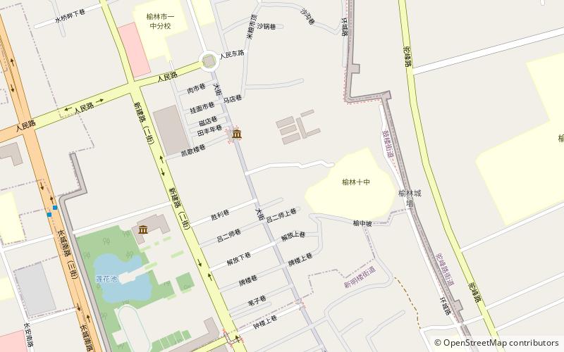 district de yuyang yulin location map