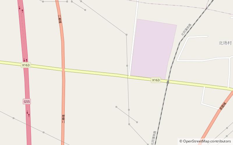 Lancun Township location map