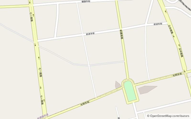 Xinfu location map