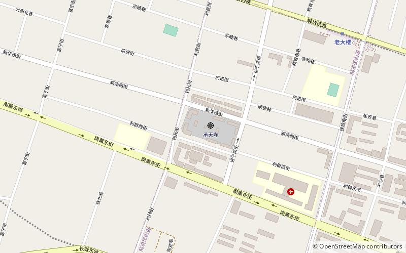 Pagode des Chengtian-Tempels location map
