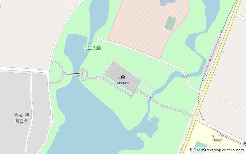 Haibao Pagoda Temple location map