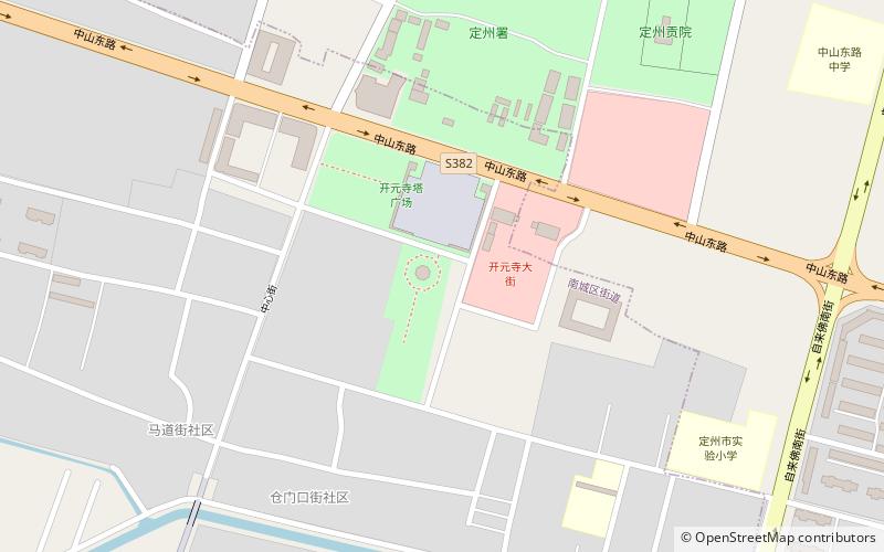 Liaodi Pagoda location map