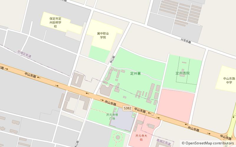 Dingzhou location map