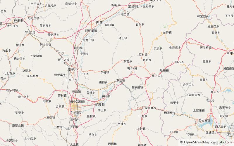 Nanchan-Tempel location map