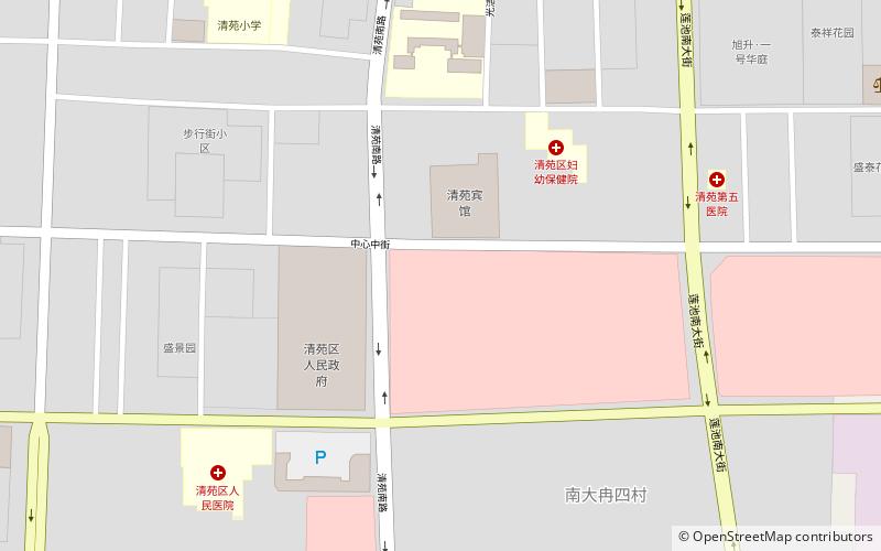 Xian de Qingyuan location map