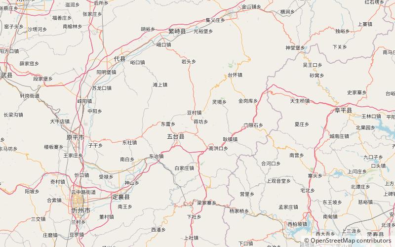 Zunsheng Temple location map