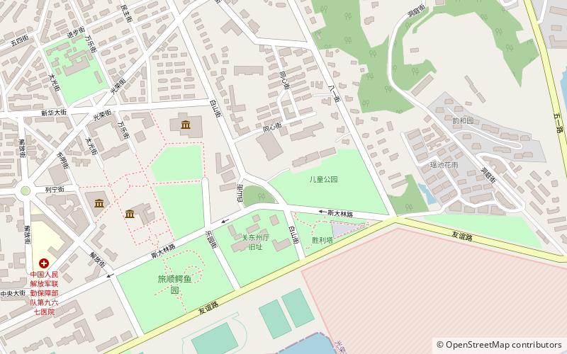 Lushun Museum location map