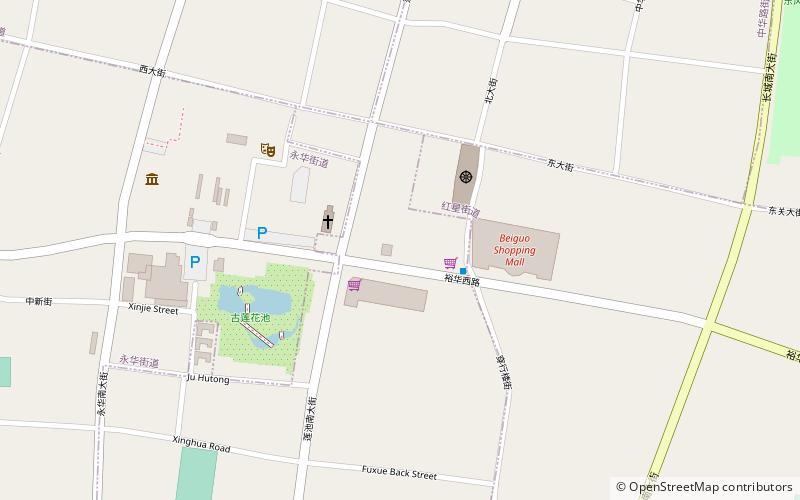 bell tower baoding location map