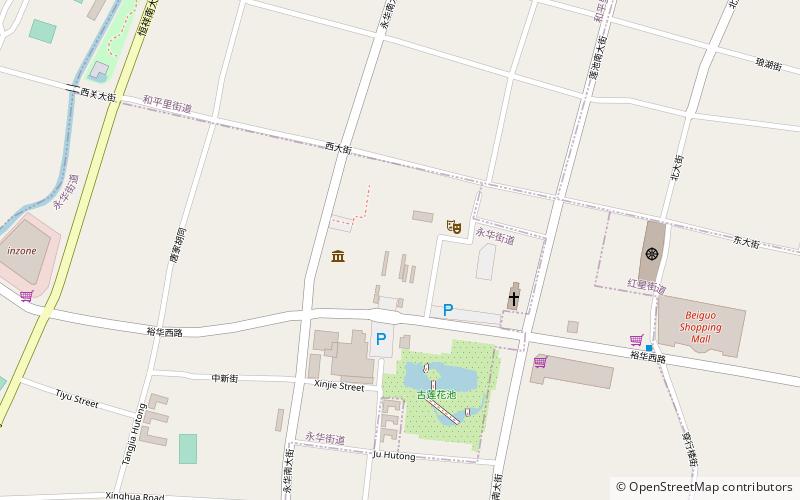 ZhiLi YiShuGuan - Museum of Zhili Government Gernerals Office location map
