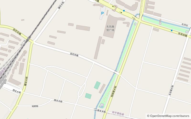 xiguan subdistrict baoding location map