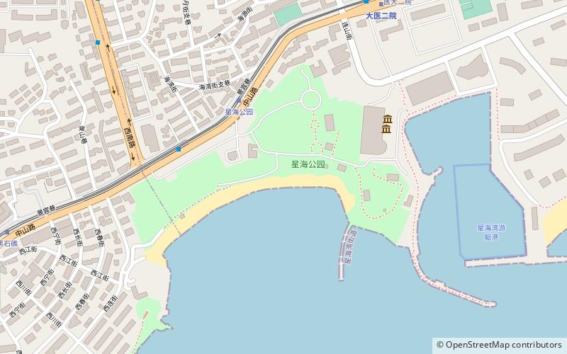 xinghai park dalian location map