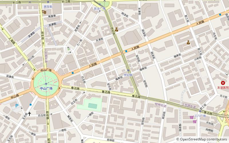 Plaza Zhongshan location map