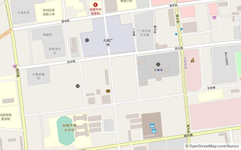 Dafo Temple location map