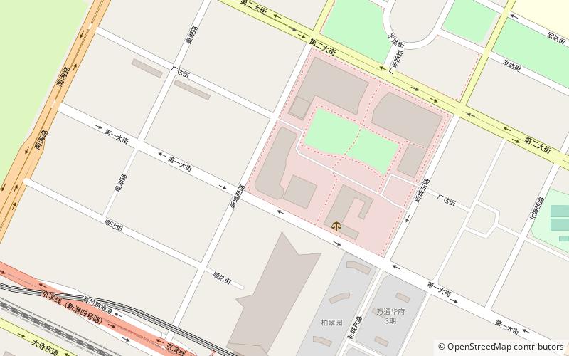 Tianjin Chow Tai Fook Binhai Center location map