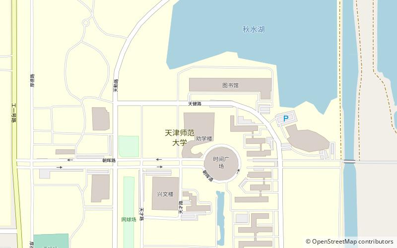 Tianjin Normal University location map