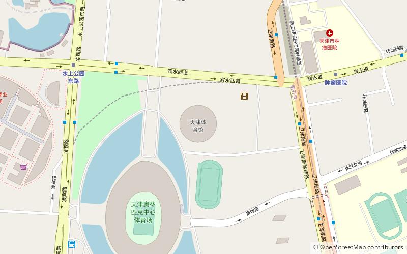 Tianjin Arena location map