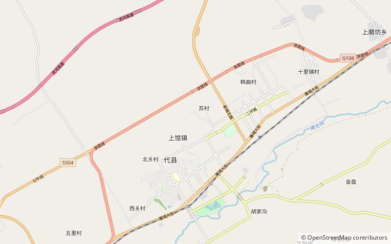 Ayuwang Pagoda location map