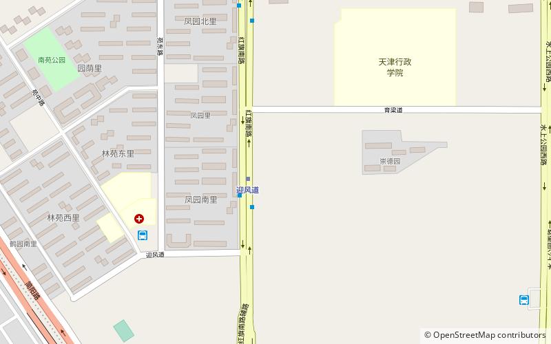 Tianjin University of Technology location map