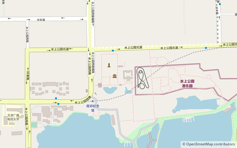 memorial hall of zhou enlai and deng yingchao tianjin location map