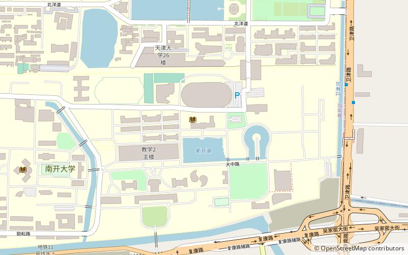 nankai university tianjin location map