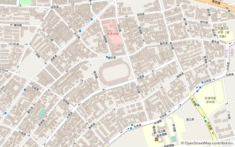 stadion minyuan tiencin location map