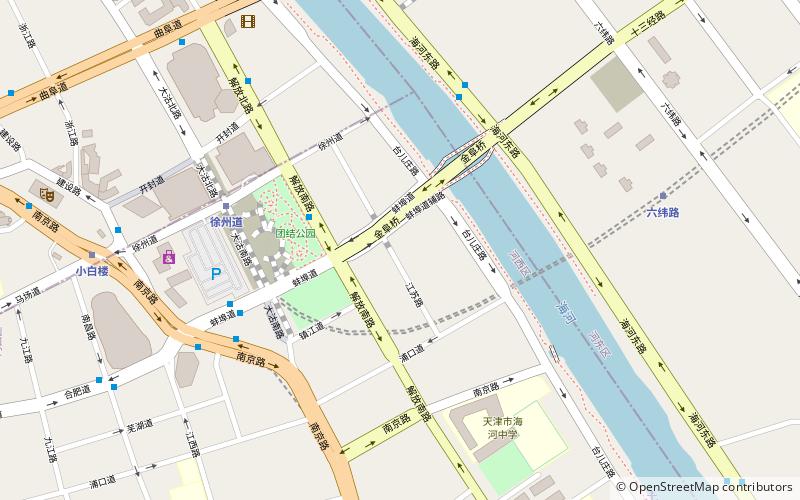 tianjin international trade centre location map