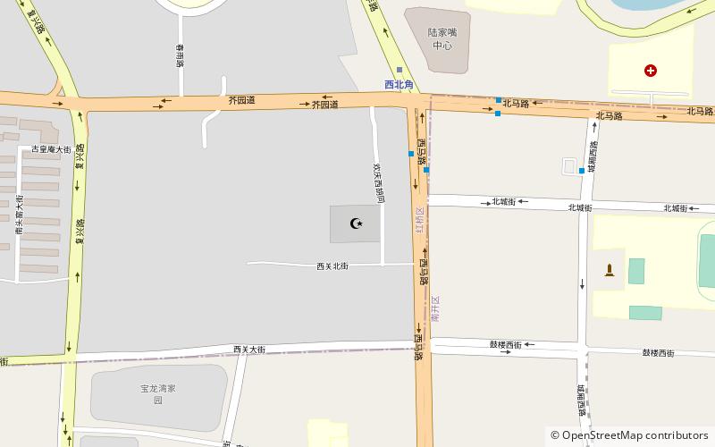 Tianjin South Great Mosque location map
