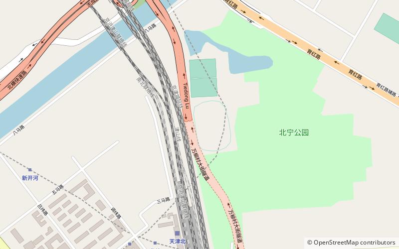 Tianjin Huochetou Stadium location