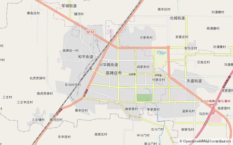 Gaobeidian location map