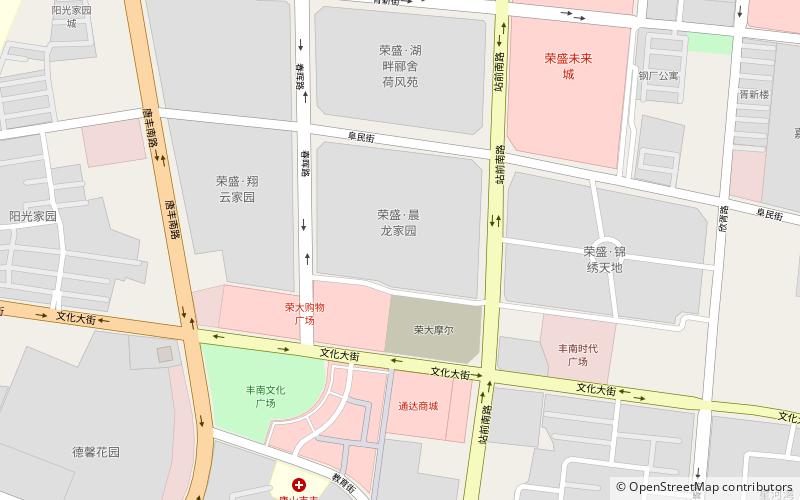 District de Fengnan location map