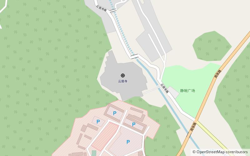 Yunju-Tempel location map