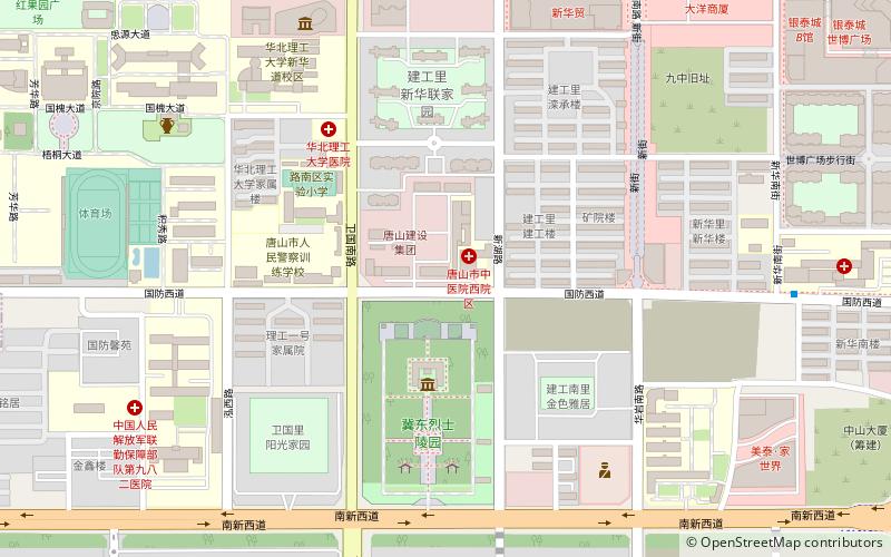 guangchang subdistrict tangshan location map