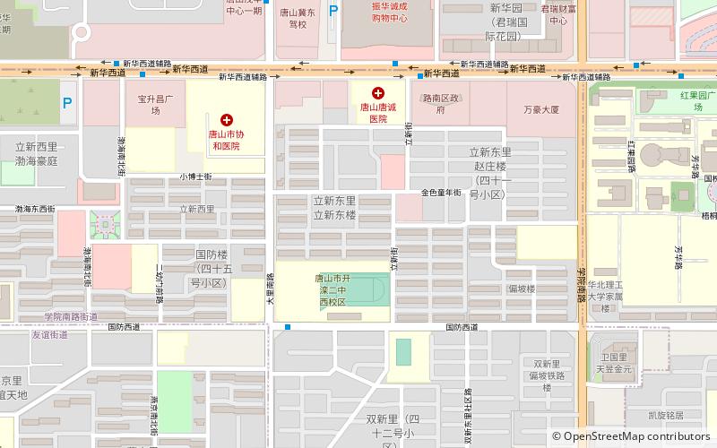 lunan district tangshan location map