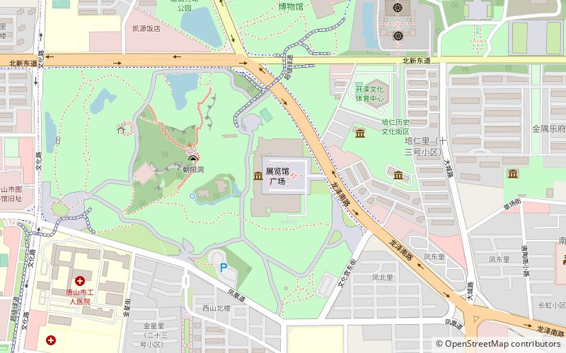 Tang shan bo wu guan Tangshan Museum location map