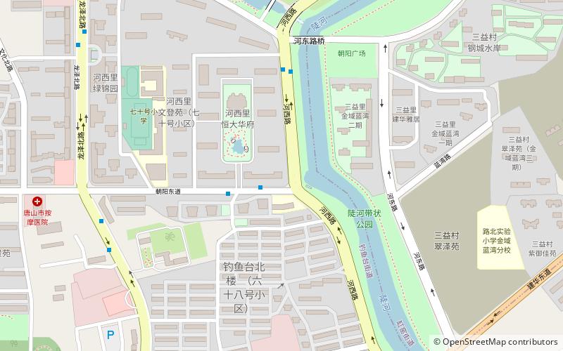 Diaoyutai Subdistrict location map