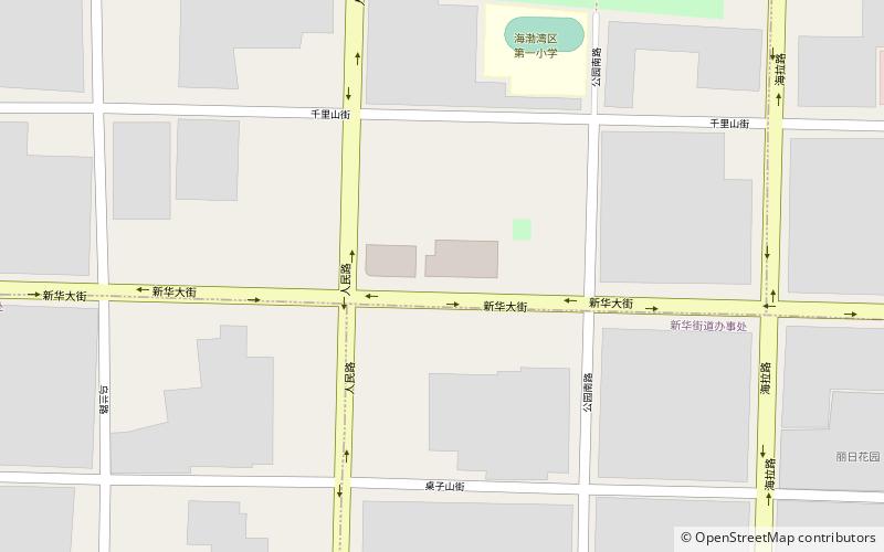 District de Haibowan location map