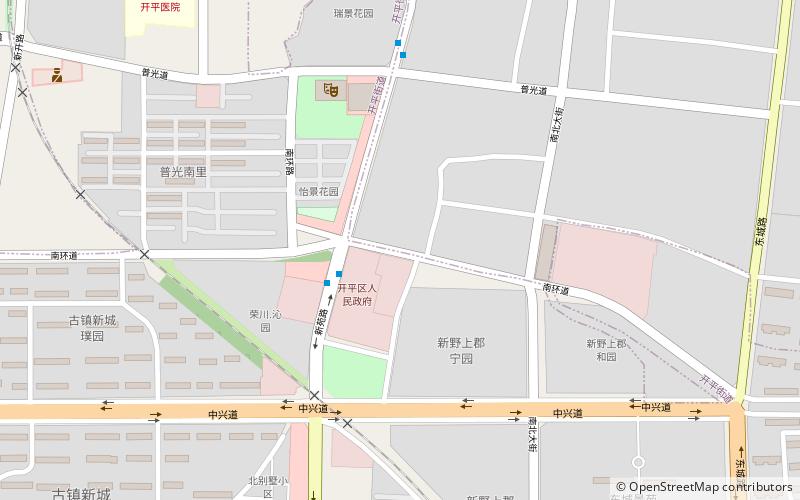kaiping district tangshan location map