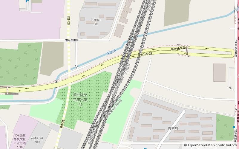 beijing grand bridge pekin location map