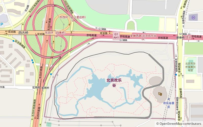 jungle racing beijing location map